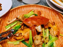 姜葱炒蟹-香山家宴
