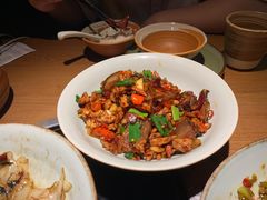 土萝卜干炒土腊肉-吃饭皇帝大土家民族菜(正大广场店)