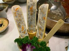 鱼籽虾滑-菌子鲜汤野生菌锅