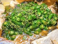 鲜青椒味清江鱼-探鱼·鲜青椒爽麻烤鱼(沈阳万象城店)