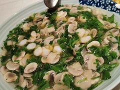 虾仁荠菜蘑菇羹-上海人家花樣年华(虹口龙之梦店)