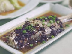 豉汁蒸鱼-阿政粤小馆(中央大街店)