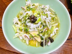 雪菜冬笋炒目鱼-虎哥私房菜(馒头山店)