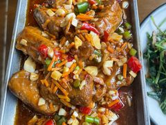 铁板毛豆腐-徽厨食坊·农家特色私房菜