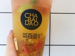 超级杯水果茶-茶百道(翠柏店)