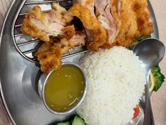 西柠鸡扒饭-佰搭果·广式茶餐厅(西华路店)