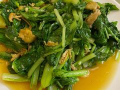 小白菜炒黄蘑-小城家宴
