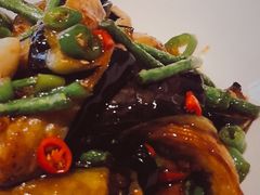 茄子豇豆-鸡毛店·川菜(双楠店)