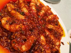 干烧大明虾-东方明珠老上海8号餐厅(东方明珠广播电视塔店)