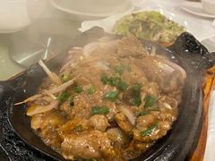 铁板黑椒牛肉-华南师范大学石牌校区陶园