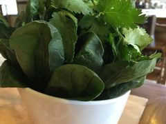 青菜三种合盘-盛元盛居传统炭火锅(绿园店)
