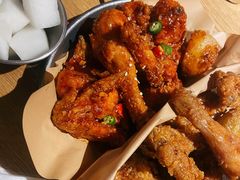 酸白萝卜-富乐满韩国正宗炸鸡韩国料理(虹泉路店)