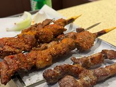 铁签牛肉串-红柳枝滩羊烧烤·非遗