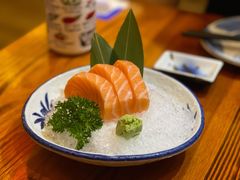 三文鱼刺身-坂吉屋·居酒屋深夜食堂(龙湖店)