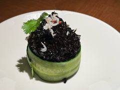 霞浦虾米拌紫菜-紫阳海鲜楼·传承闽味(长乐路总店)