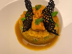 北海道海胆意大利烩饭-wann lounge 低温慢煮牛排·清吧