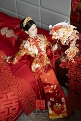 -藤薰定制中式嫁衣礼服旗袍店