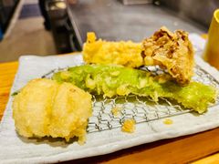 万愿寺甜辣椒天妇罗-天ぷら定食まきの(難波千日前店)
