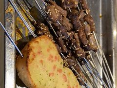 蒜香烤面包片-福苗小骆驼烧烤(大唐不夜城店)