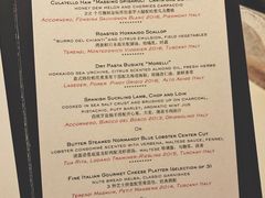菜单-8½ Otto e Mezzo BOMBANA(洛克外滩源店)