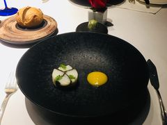 低温银鳕鱼苔菜荷兰汁-三嚥阁 La Villa Restaurant