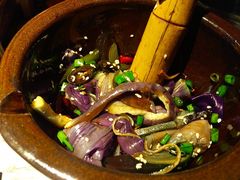 手擂茄子-绿茶餐厅(乐峰广场店)