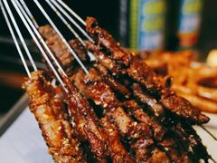 羊肉串-游园觅食记夜市·小龙虾大排档