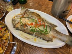 油泼鲈鱼-双合园·海鲜水饺青岛菜(万佳广场店)