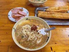 饶阳豆腐脑冲鸡蛋-原掩骨会饶阳豆腐脑总店