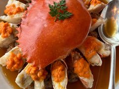 花雕肉碎蒸膏蟹-广州柏悦酒店·悦景轩·粤菜餐厅