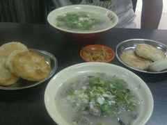 羊杂汤~烧饼~咸菜！-武圣羊汤(武圣路店)