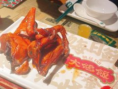 红烧乳鸽伴百香果汁-大鸽饭(北京路店)