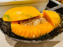 椰香桃胶炖木瓜-尚一汤·粤菜海鲜(环球港店)