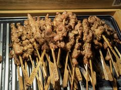 炸羊肉串-比格比萨自助(西单明珠餐厅)