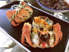 -七的湖·晚芳亭·阳澄湖农家菜·大闸蟹(莲花岛店)