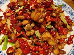 干煸辣子鸡-汉小城·老铫子藕汤·乡野湖北菜(江汉路吉庆街店)