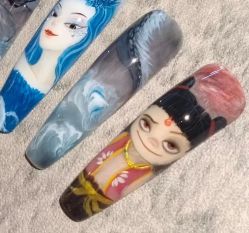 -猪猪女孩日式美睫美甲
