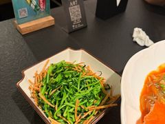 徐州金丝馓子炒豆苗-锦荟JINHUI·浙江小馆(上海荟聚店)