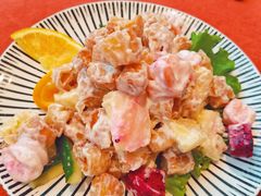 菠萝油条虾-赵小姐丨新中餐(曲江店)