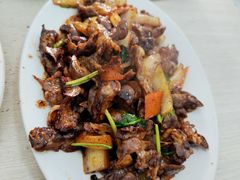 炒腰筋-老万饭馆