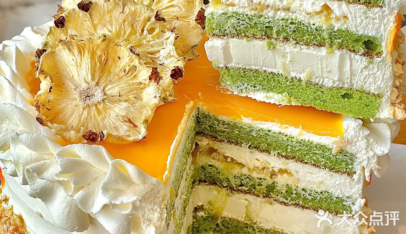 我愿意为了这个蛋糕留在常州‼️一颗椰梨🍍