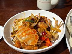 秘制香辣虾蟹煲-南海渔家•海鲜•正宗海南菜(海棠湾店)