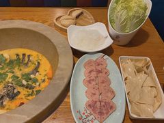 娃娃菜-云中鱼蒸汽石锅鱼(川沙百联店)