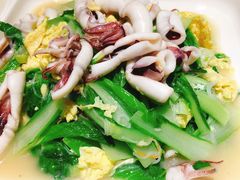 崂山小白菜烩毛管-海岛渔村大酒店(云霄路店)