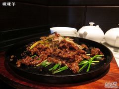 葱爆羊肉48，1-北京王府井希尔顿酒店·秦唐中餐厅Chynna