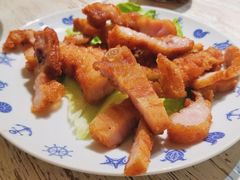 黄金酥肉-十面欢腾·海鲜面·台式Bistro(长乐路店)