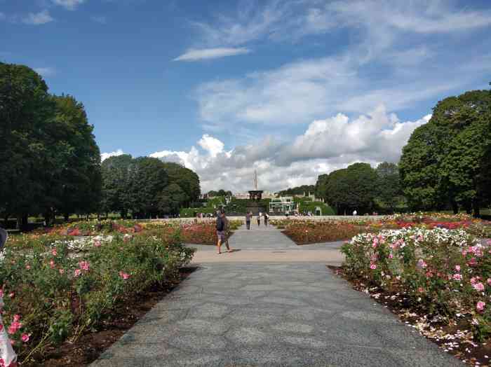 福格纳公园-"挪威是瑞典的近邻,同在斯堪的维亚半岛,也.