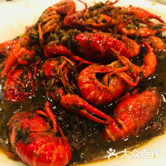 梅干菜焗小龙虾