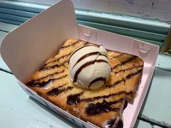 香草冰淇淋厚吐司-阿信厚吐司(曾厝垵店)