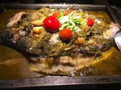 酸菜味凌波鱼-探鱼·鲜青椒爽麻烤鱼(番禺万达店)